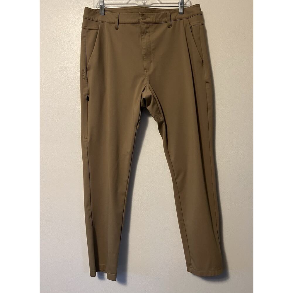 BYLT Premium Basics Mens Slim Fit Casual Wear Everyday Pants 2.0 Size 38x30
